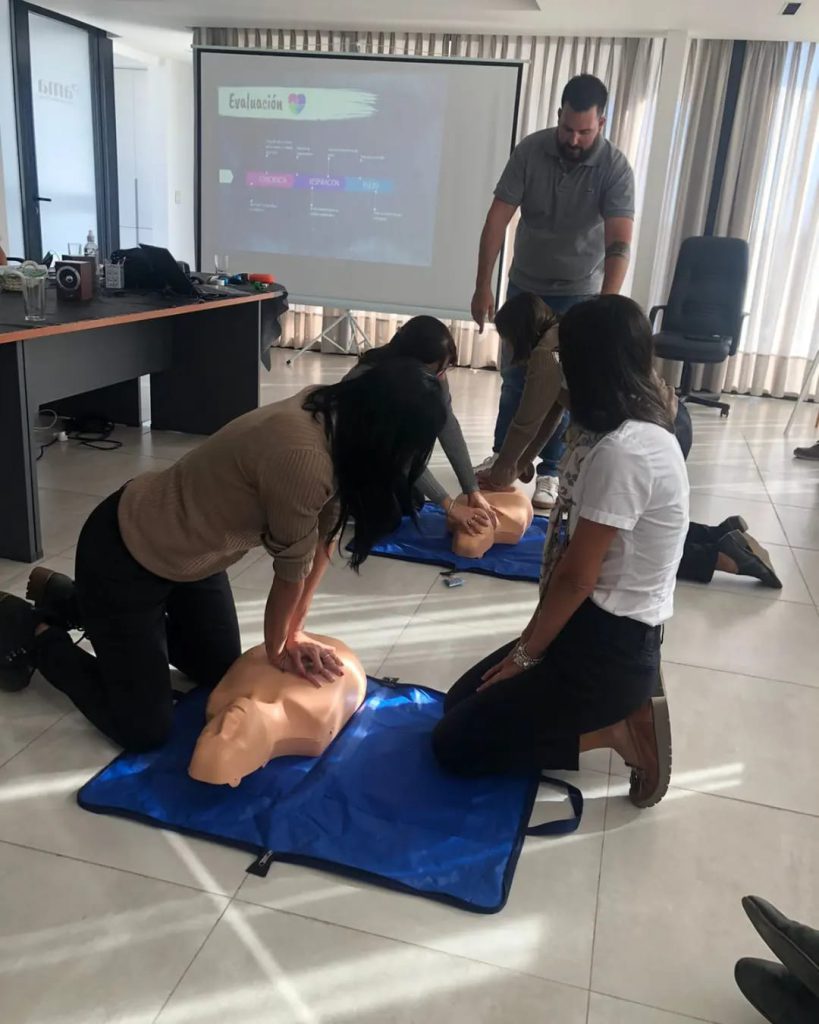 Comenzó el Taller de Primeros Auxilios